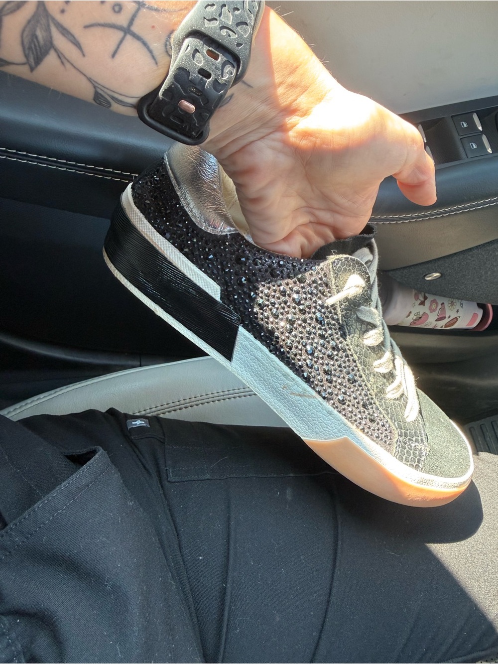 Womens Dolce Vita Sparkle sneaker